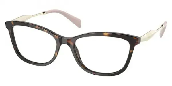 Prada PR02 2AU1O1 Eyeglasses Tortoise 54mm Women