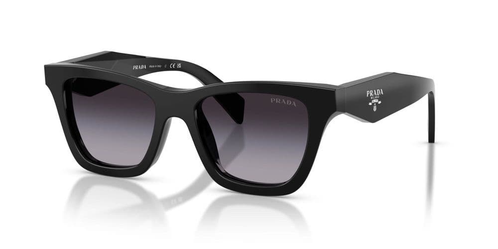 Prada PR C07S 16K90A Sunglasses Black 51mm Women