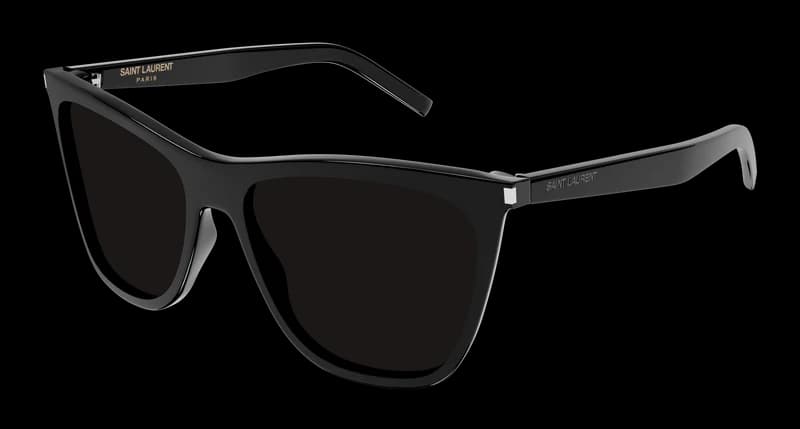 Saint Laurent SL526 001 Sunglasses Black 58mm Women