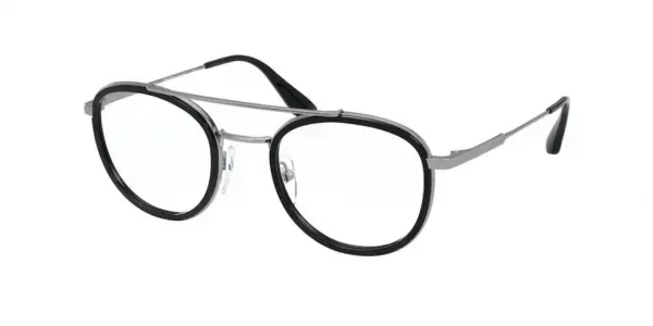 Prada 0PR66XV M4Y1O1 Eyeglasses Black/gunmetal 49mm Unisex