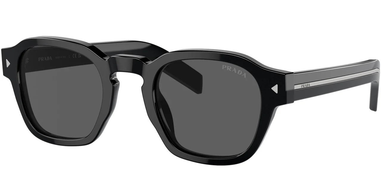 Prada SPRA16 16K731 Sunglasses Black 52mm Unisex
